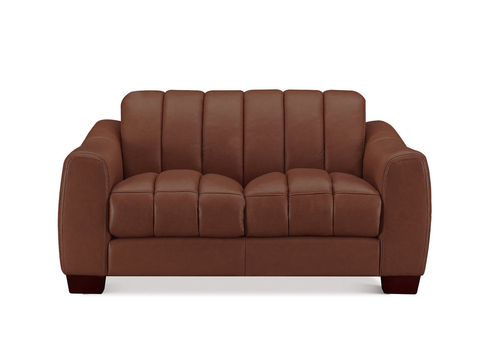 Bayeux Leather Loveseat