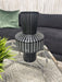 Black Glass Vase from Clive Daniel