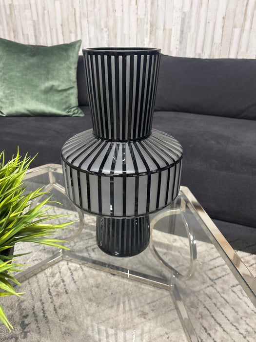 Black Glass Vase from Clive Daniel