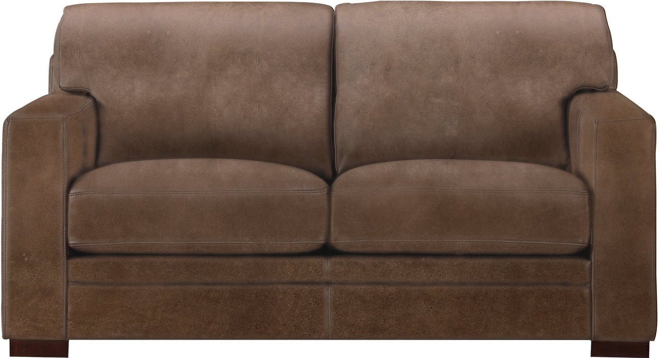 Dillon Leather Loveseat