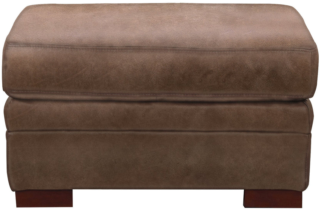 Dillon Leather Ottoman