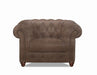 Kingston Waxy Pull Up Leather Chair