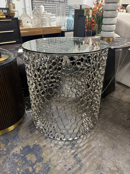 Chrome & Glass Coffee Table