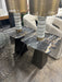 Clive Daniel Marble End Tables (2x)
