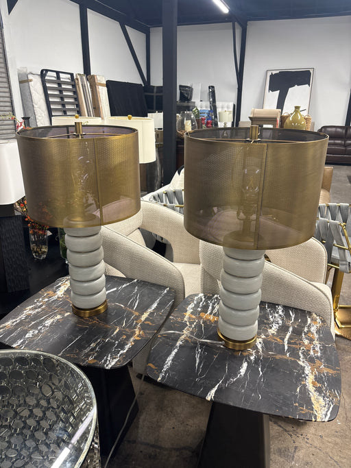 Clive Daniel Gold Lamps
