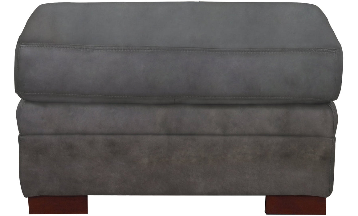 Brookfield Leather Ottoman