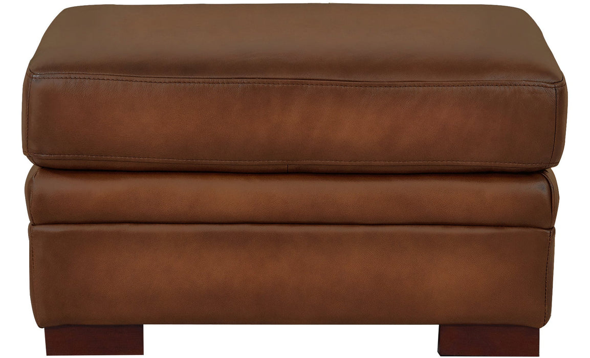 Brookfield Leather Ottoman