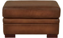 Brookfield Leather Ottoman