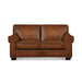 Capri Leather Loveseat