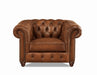 Kingston Waxy Pull Up Leather Chair