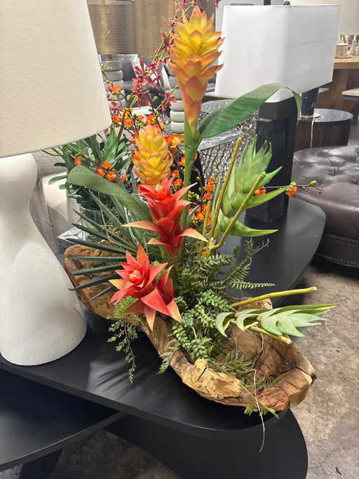 Clive Daniel Wood and Plant Decor