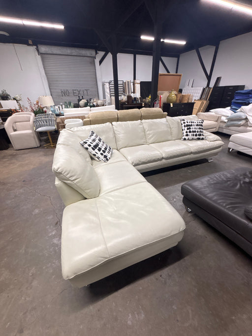 Cream Natuzzi Italsofa sectional