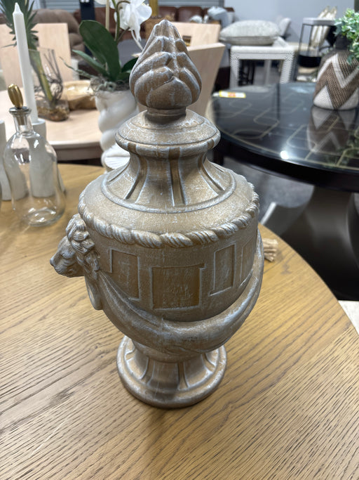 Lion Sculpture Vase