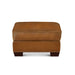 Capri Leather Ottoman