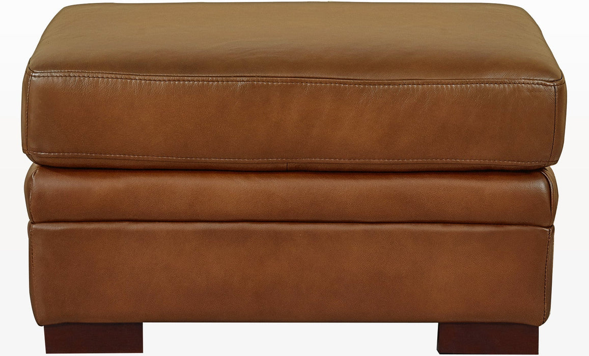 Brookfield Leather Ottoman