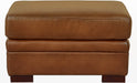 Brookfield Leather Ottoman