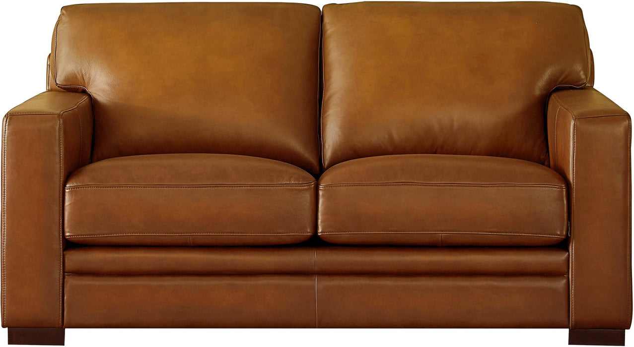 Dillon Leather Loveseat