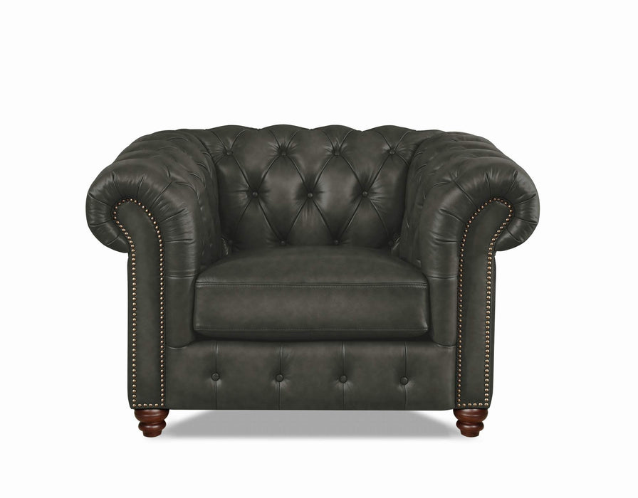Kingston Waxy Pull Up Leather Chair