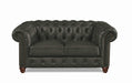 Kingston Waxy Pull Up Leather Loveseat