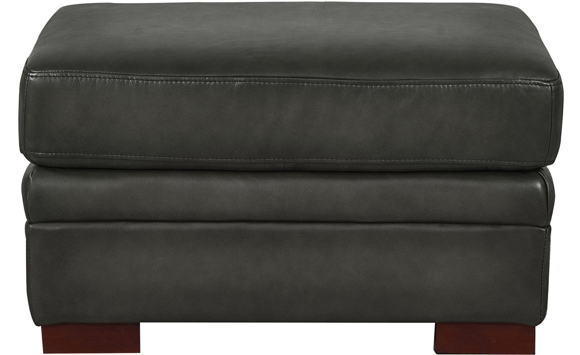 Brookfield Leather Ottoman