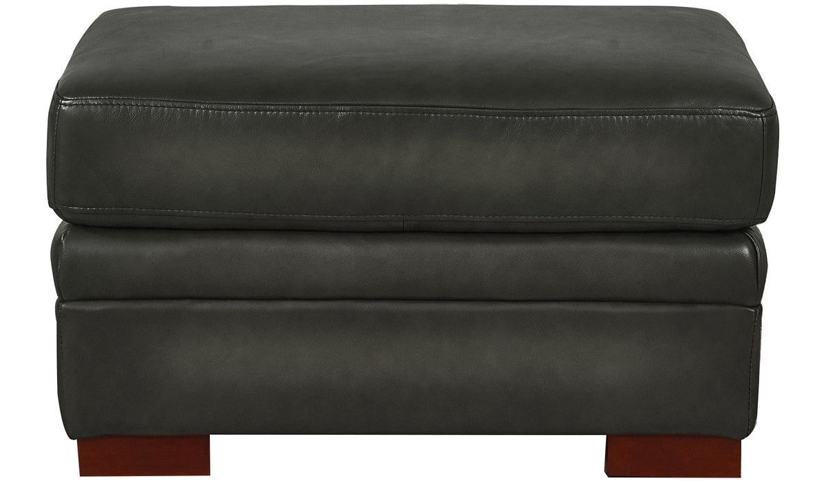 Dillon Leather Ottoman