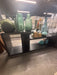 Black wooden console table from Clive Daniel