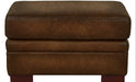 Brookfield Leather Ottoman