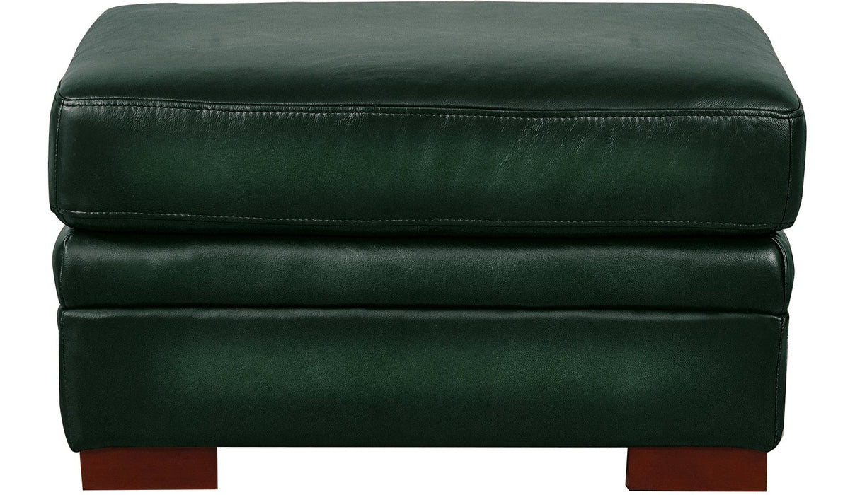 Dillon Leather Ottoman