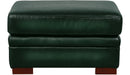 Dillon Leather Ottoman