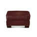 Capri Leather Ottoman