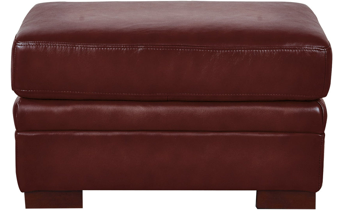 Brookfield Leather Ottoman