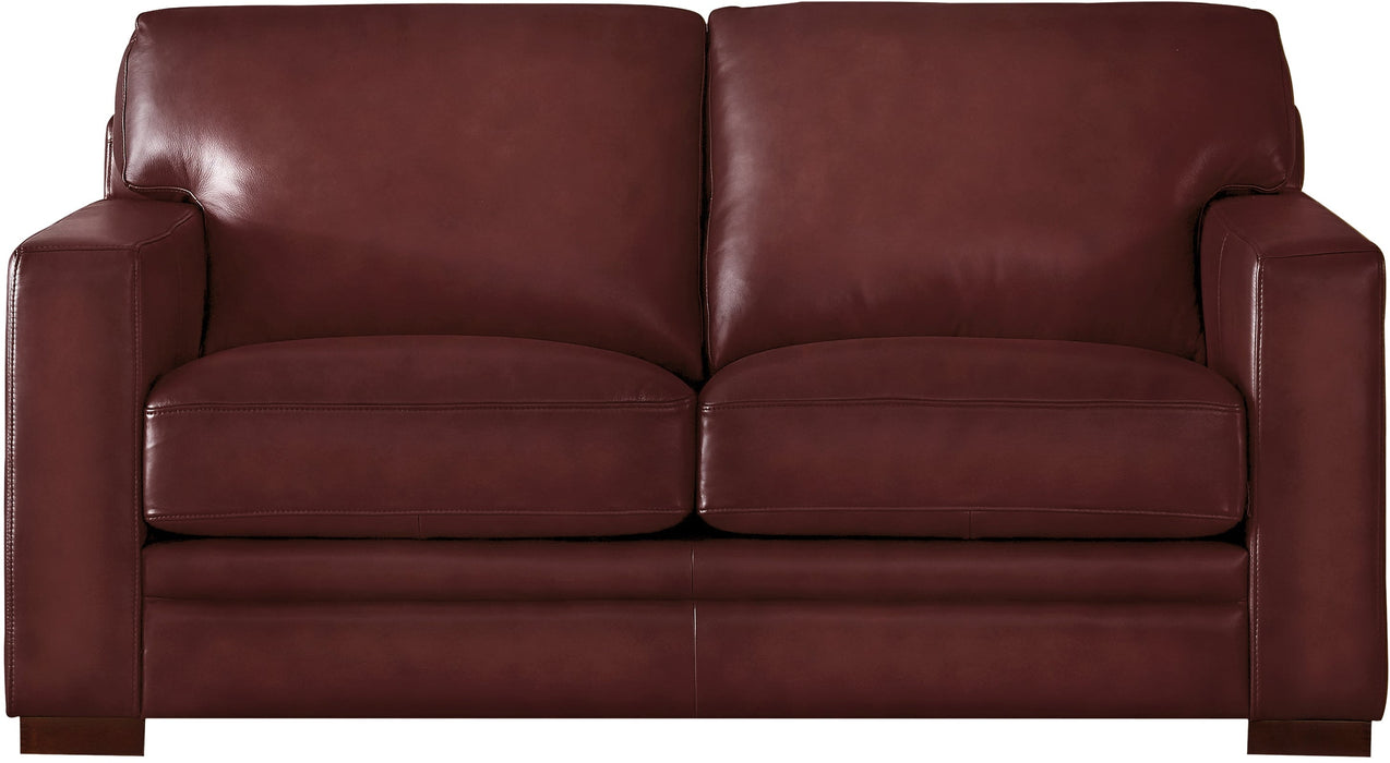 Dillon Leather Loveseat