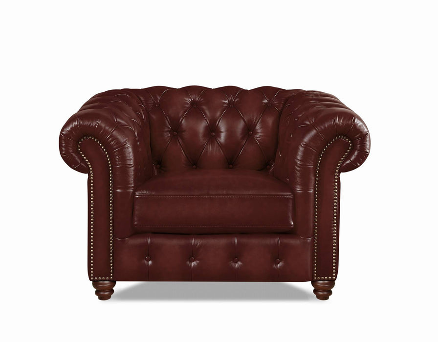 Kingston Waxy Pull Up Leather Chair