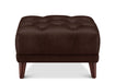Targa Leather Ottoman