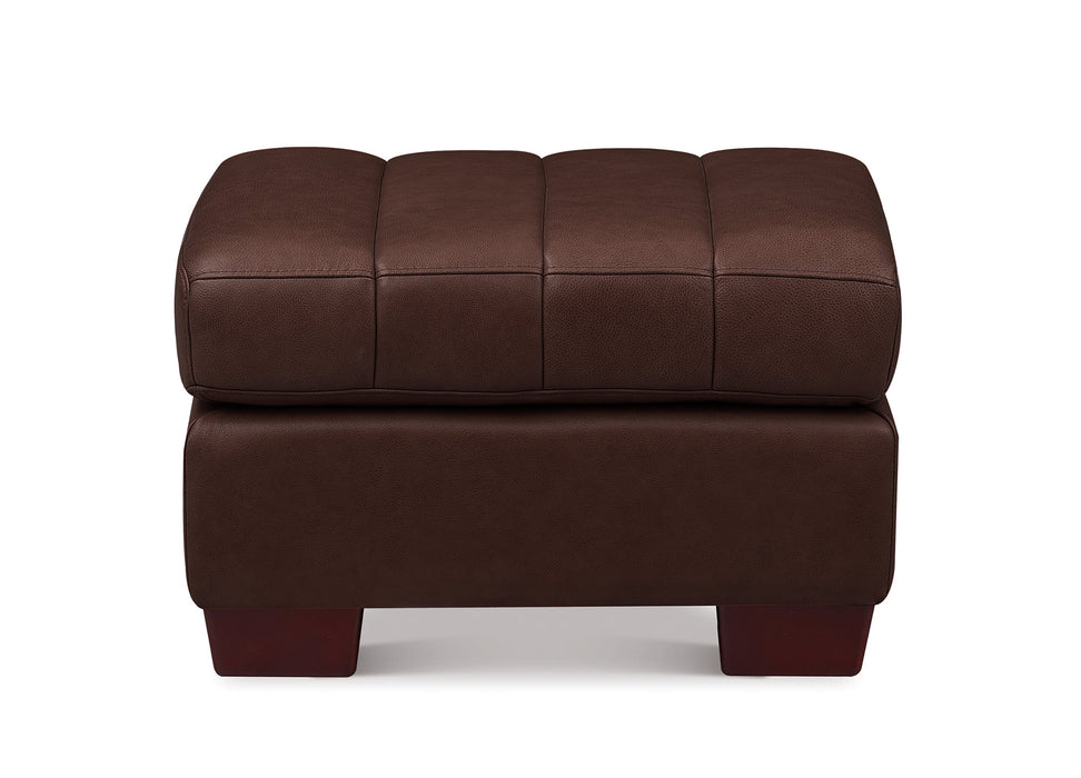 Bayeux Leather Ottoman