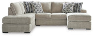 Calnita Sectional with Chaise - Abundant Home Collections