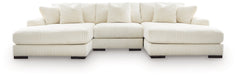 Lindyn Sectional with Double Chaise - Abundant Home Collections