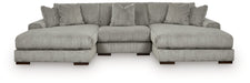 Lindyn Sectional with Double Chaise - Abundant Home Collections