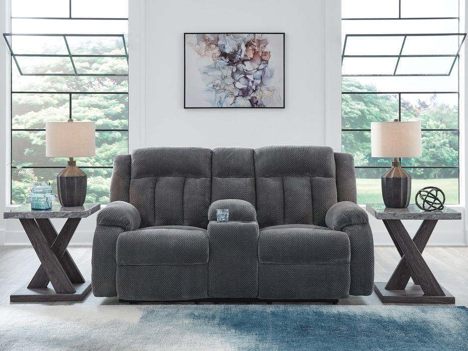Observation Power Reclining Loveseat with Console - Abundant Home Collections