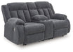 Observation Power Reclining Loveseat with Console - Abundant Home Collections