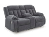 Observation Power Reclining Loveseat with Console - Abundant Home Collections