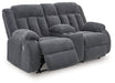 Observation Power Reclining Loveseat with Console - Abundant Home Collections