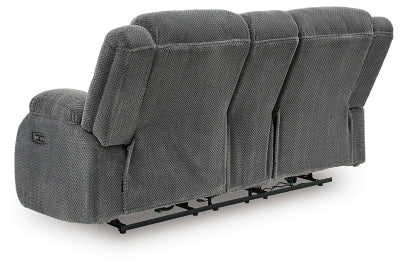Observation Power Reclining Loveseat with Console - Abundant Home Collections