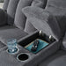 Observation Power Reclining Loveseat with Console - Abundant Home Collections