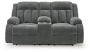 Observation Power Reclining Loveseat with Console - Abundant Home Collections