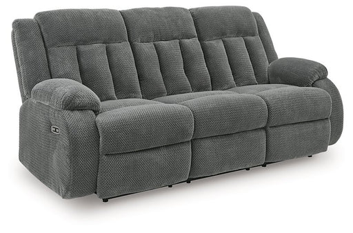 Observation Power Reclining Sofa with Drop Down Table - Abundant Home Collections