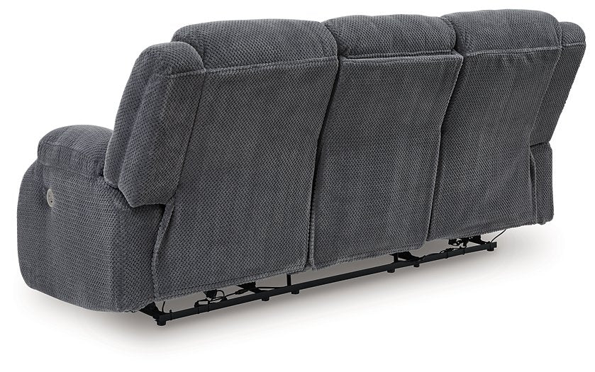 Observation Power Reclining Sofa with Drop Down Table - Abundant Home Collections