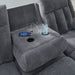 Observation Power Reclining Sofa with Drop Down Table - Abundant Home Collections