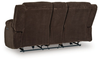 Observation Power Reclining Loveseat with Console - Abundant Home Collections