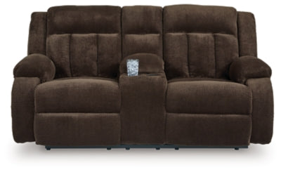 Observation Power Reclining Loveseat with Console - Abundant Home Collections